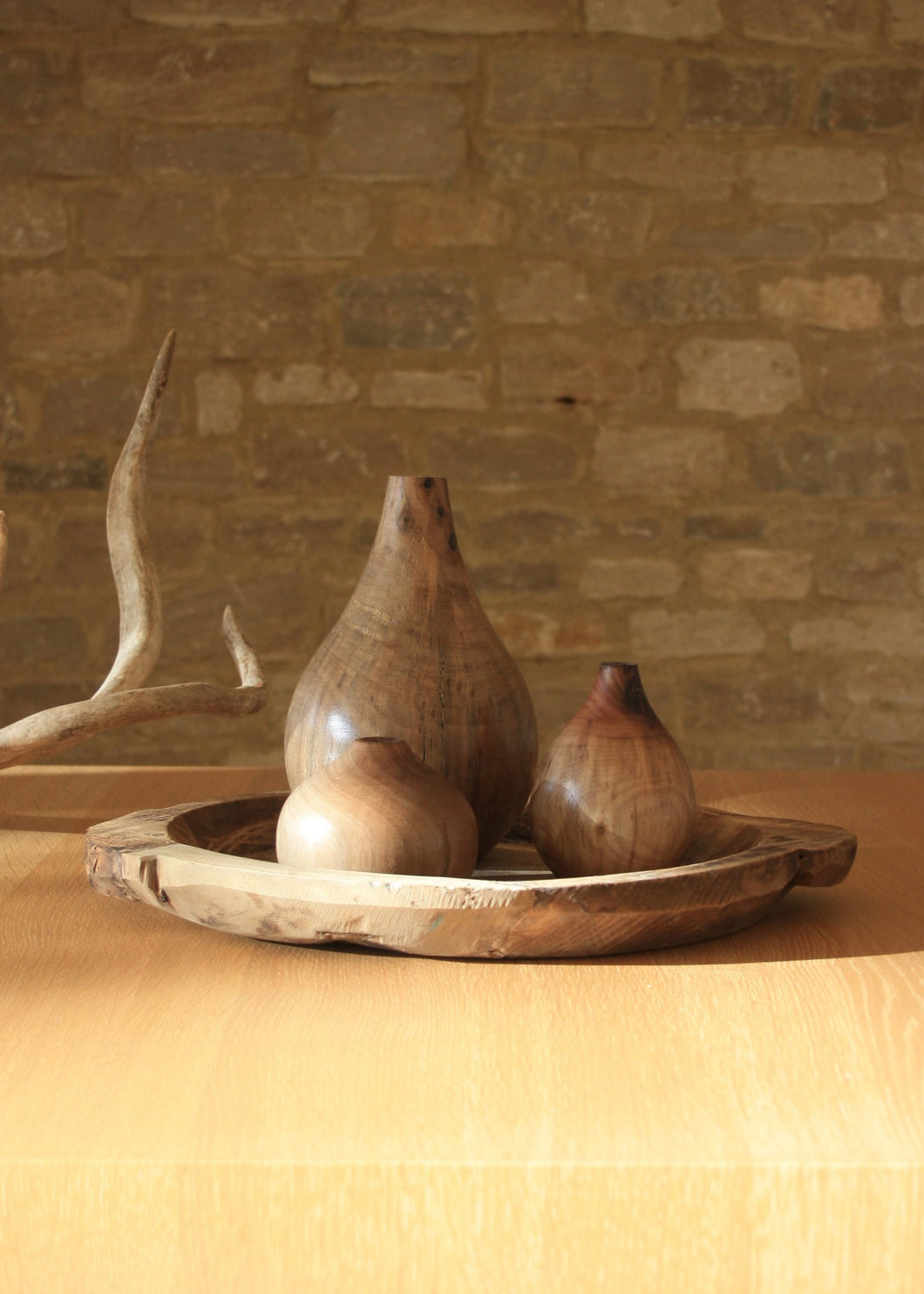 Wooden Chapati Bowl